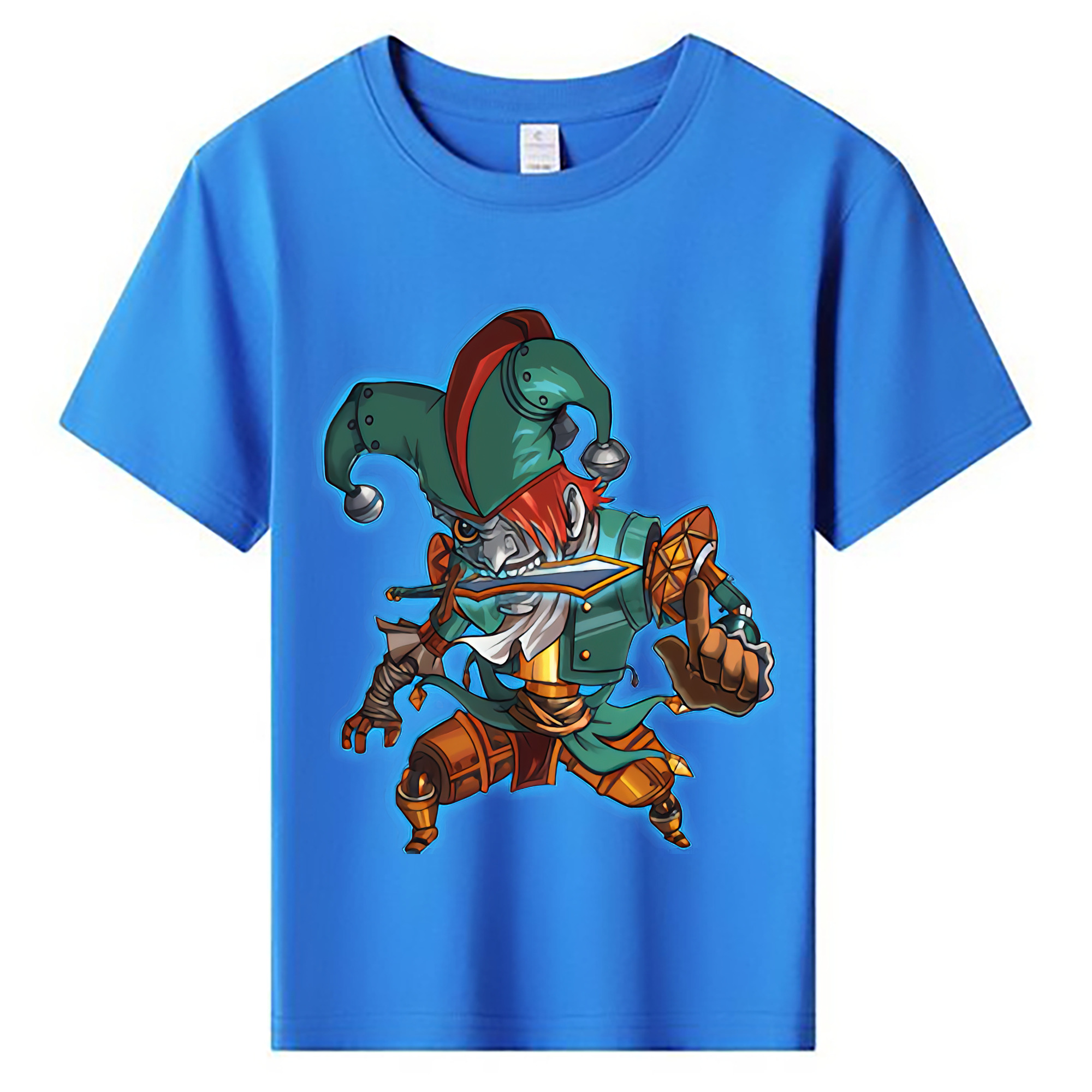 （画像用） リーグ・オブ・レジェンド League of Legends LOL 綿100％キッズTシャツ（フロントプリント）